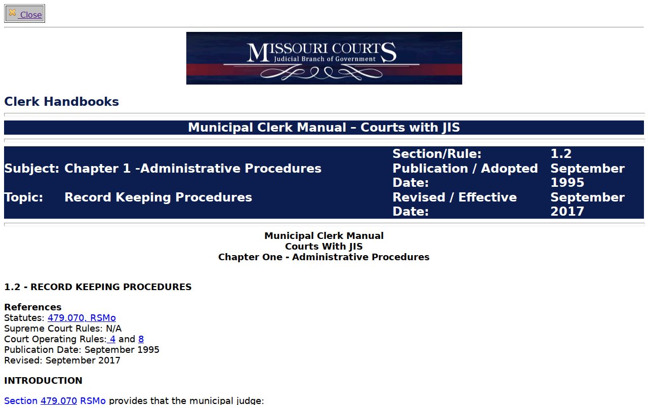 Franklin County case search municipal docket and citation identifier rules